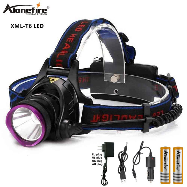 AloneFire HP81 XML L2/T6/Q5 led headlamp 5000LM LED headlight 18650 Rechargeable Battery head lamp Fishing Camping Tactical Hunting portable