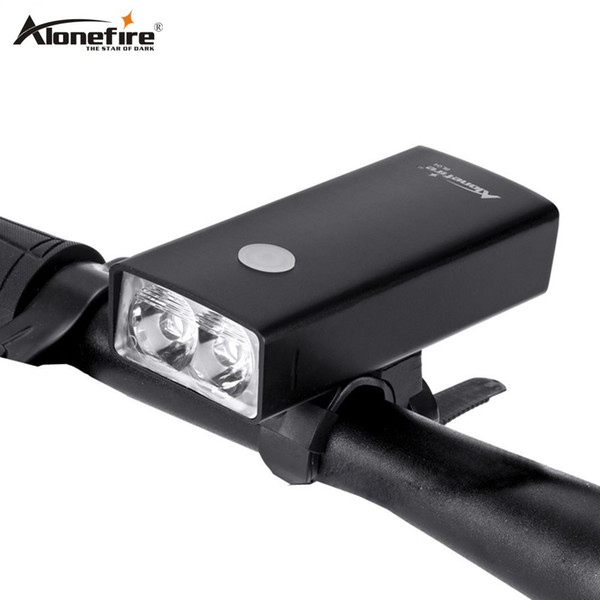 Alonefire BL04 Bike Light USB Rechargeable 12000 Lumen Bicycle Front Light lamp Bike Headlight Cycling LED Flashlight Lantern Outdoor Travel