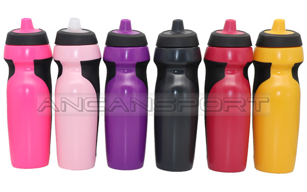 570ml Squeeze sports bottles water bottles football basketball kettle outdoor fitness bike mountaineering running swimming