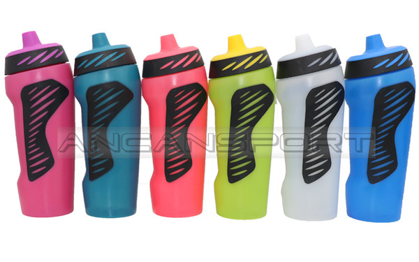 530ml Squeeze sports bottles water bottles football basketball kettle outdoor fitness bike mountaineering running swimming