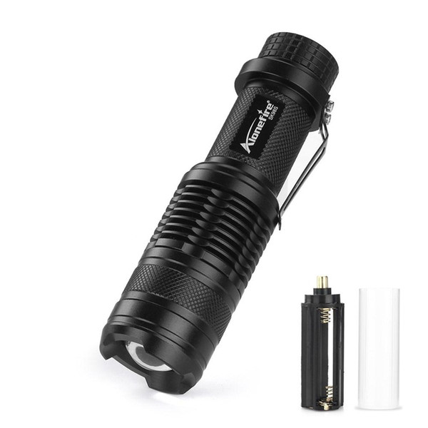 Alonefire NEW SK98s CREE XM-L2 LED Zoom led Flashlight Troch light for 3xAAA or 18650 rechargeable battery