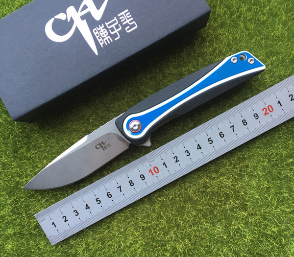 CH 3511 original Flipper folding knife154CM Blade ball bearings G10+Stainess steel handle camping fruit pocket Knives EDC tools