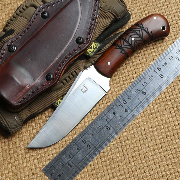 DICORIA D2 blade G10 handle Tactical knife fixed blade KYDEX Sheath camping hunting outdoor survival knives EDC tools