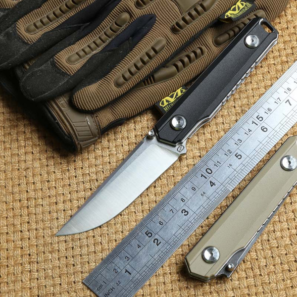 STEDEMON BP02 tactics folding knife 440C blade KVT ball bearing G10 handle camping hunting outdoor Survival knives EDC Tool