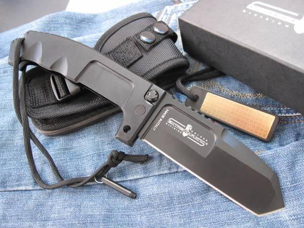 Extrema Ratio RAO Heavy Tactical folding knife 440C blade 57HRC axis lock combat knife with gift box packing