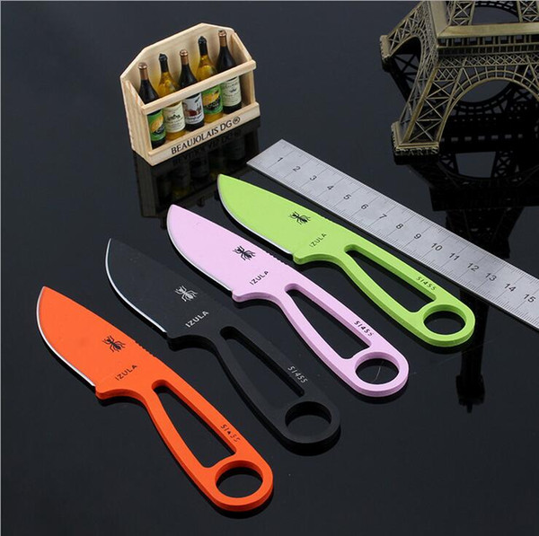 1Pcs Sample 4 style Randall's Adventure ESEE Izula small Neck Knife Fixed blade Outdoor Camping Hunting knife knives