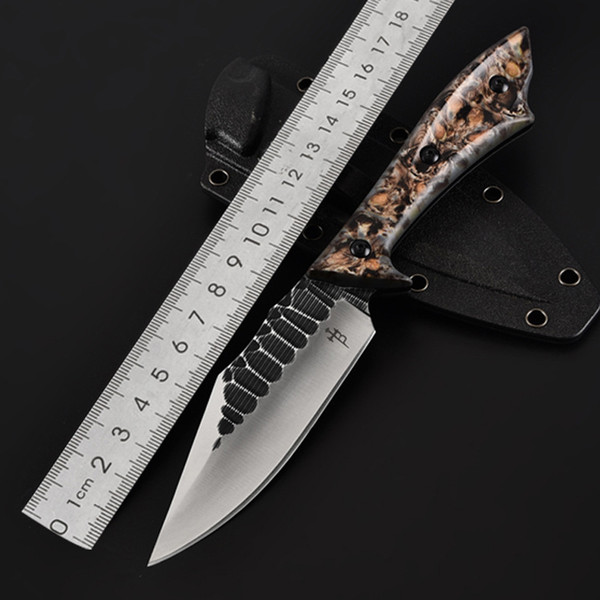 Saber with outdoor knife self-defense commando tactics knife Bi wilderness survival small straight knife sharp edge