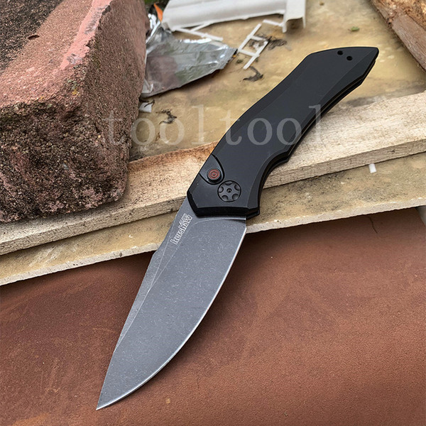 100% OEM New kershaw 7100 Automatic Knife Out of Side Auto Knives Tactical knife camping hunting Pocket Folding knives Utility EDC tools