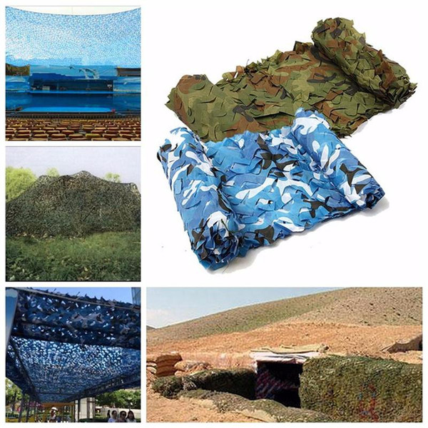 4*2m Outdoor Tarp Sun Shelter High Quality Awning Camping & Hiking Camouflage Camo Netting for Hunting Camping