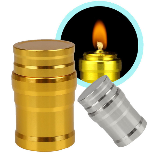 Portable Metal Mini Alcohol Lamp Lab Equipment Heating Liquid Stoves For Outdoor survival Camping Hiking Travel without alcohol