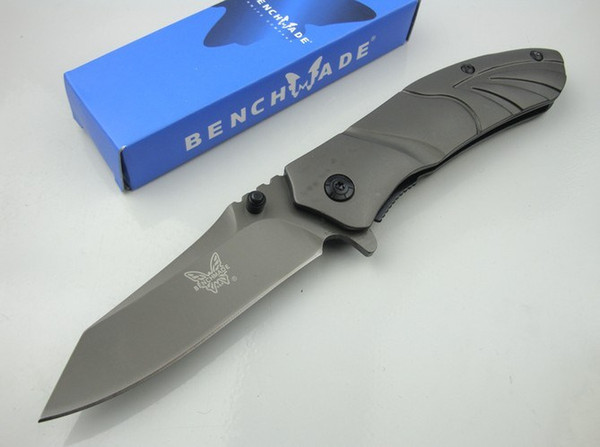 Benm butterfly X24 Hunting Pocket Knife Folding Knives Sanding Blade Steel + stainless steel Handle 3Cr13 55HRC 1pcs