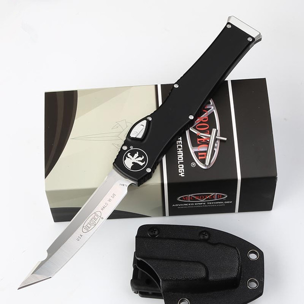 NEW Micro MT tech knives Halo V halo VI Knife Tanto Edge single action Automatic knife Tactical knife Survival gear knives A07 C07 616