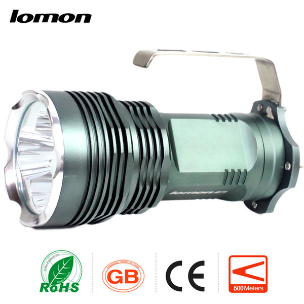Cree XML T6 Rechargebale Flashlight LED miner's Lamp Waterproof Searchlight Handheld Search Light+4 x Battery + Charger Portable Handy Torch