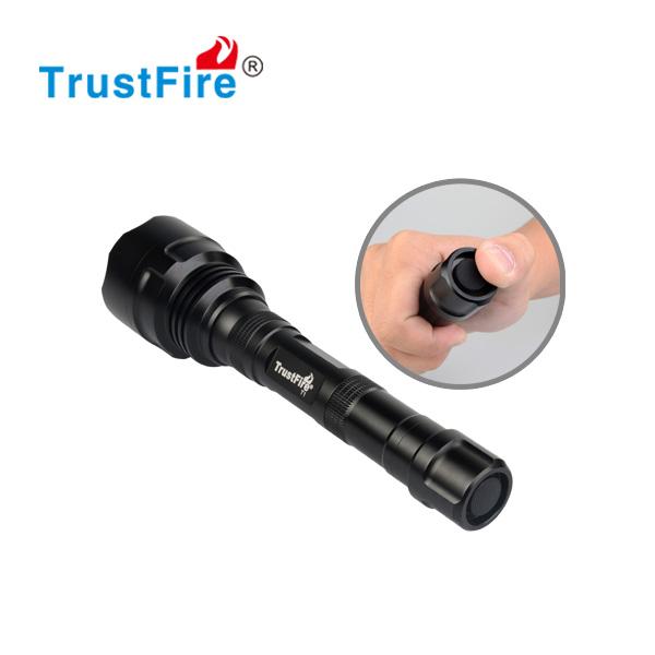 Hunting Equipment LED Flashlight 18650 Rechargeable Battery Waterproof Shockproof Portable LED Flash Light Super Bright High Power Torch Hot