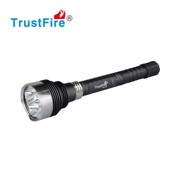 LED Lamp Super Bright High Power LED Flashlight Stainless Steel Head Torchlight 18650 Rechargeable Battery Flash Light Camping Hunting Torch