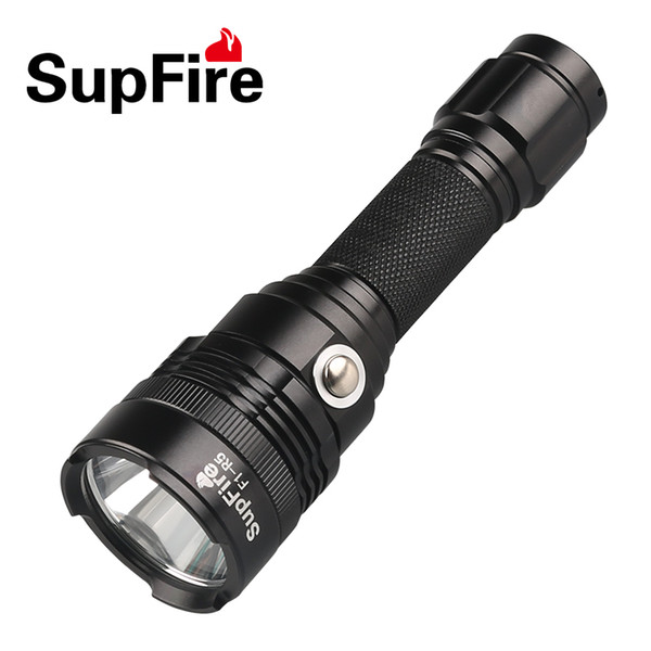 LED FLashlight 18650 Rechargable Battery Middle Switch Waterproof Super Bright 5 Modes Outdoor Sports Handy Torch Hiking Fishing Daily Using