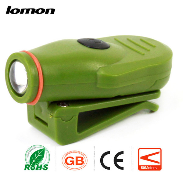 Mini Clip Hat LED Headlamp LED Head Light Handy Portable Pocket Torch Camping Hiking Hunting Fishing Cycling Outdoor Sports Lighting Lamp