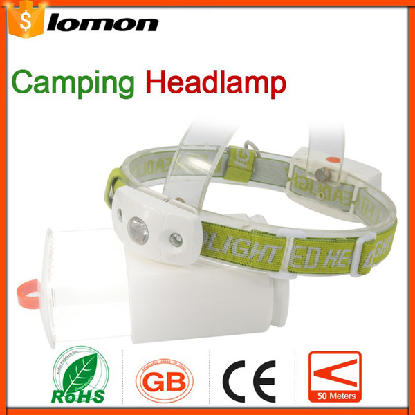 2 in 1 Camping Tent LED Headlamp Outdoors Multifunctiona LED Headlight Super Bright Torch Portable Pocket Handy Camping Lampshade Lantern