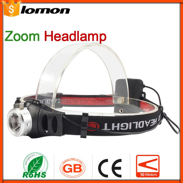 Zoomable LED Headlamp CREE T6 Super Bright LED Headlight Waterproof High Power Outdoors Portable Light Bicycle Cycling Hiking Climbing Torch