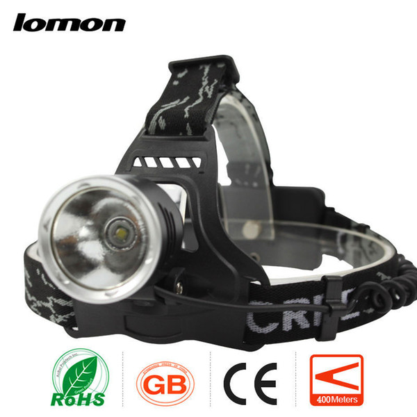 LED Headlamp Flashlight Head Bicycle Cycling Light Headlight for Motorcycle 18650 Rechargeable Fishing Lantern Lamp With Charger Front Lamp