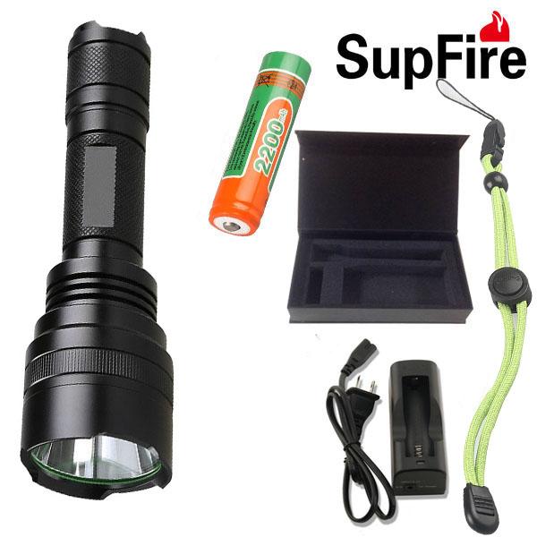 Bicycle Cycling LED Flashlight Rechargeable Portable Handy Torch CREE XPE 300 Lumens 3W 5 Modes Strong Light Long Shot Outdoor Sports Lamp