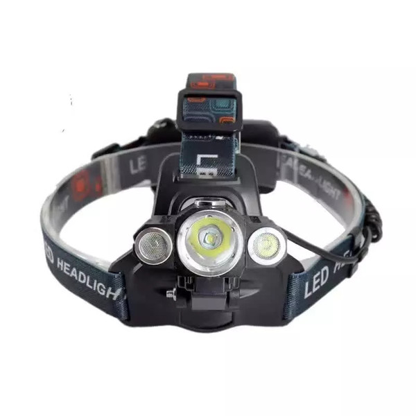 New Multifunction 5000lumen 18650 LED Headlamp Bikelight CREE XM-L T6+2R5 LED Headlight Camping Fishing Hiking Cycling Hunting Light