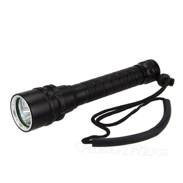 NEW 18650 Diving Flashlight 365-395nm 3x XPE UV LED Light Scuba Underwater 100M Torch Free Shipping