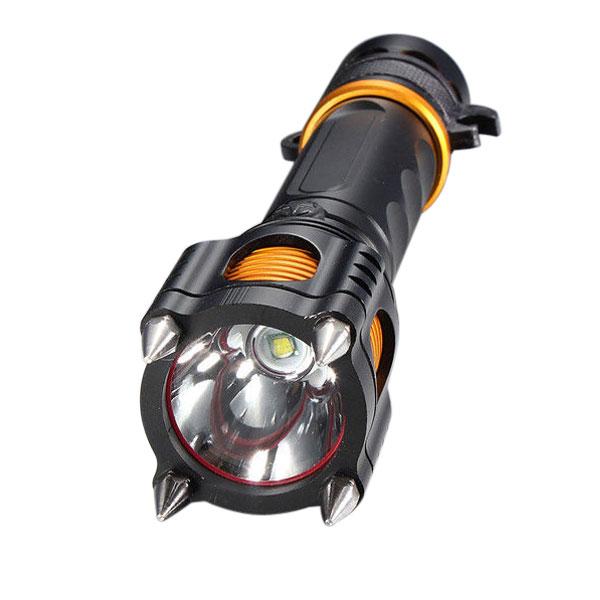 2016 Portable 2000LM 18650 Cree XM-L T6 LED Flashlight Torch + Alarm for Outdoor Sports Free Shipping