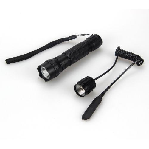 UltraFire WF-501B XML-T6 LED Flashlight 1000 Lumen 5-Mode 18650 Torch Light Rat tail Switch Free Shipping