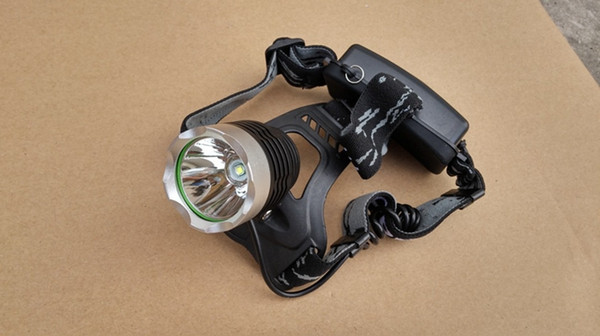 2016 High Power 1800 Lumens CREE XM-L T6 Headlamp Headlight Flashlight accessories Rechargeable AC Charger Free Shipping