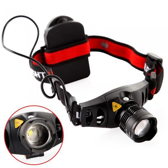 Zoomable 500LM LED Headlamp CREE Q5 Headlight Zoom In/ Out Adjustable Focus Light for Bicycle Hunting Camping Outdoor Lighting