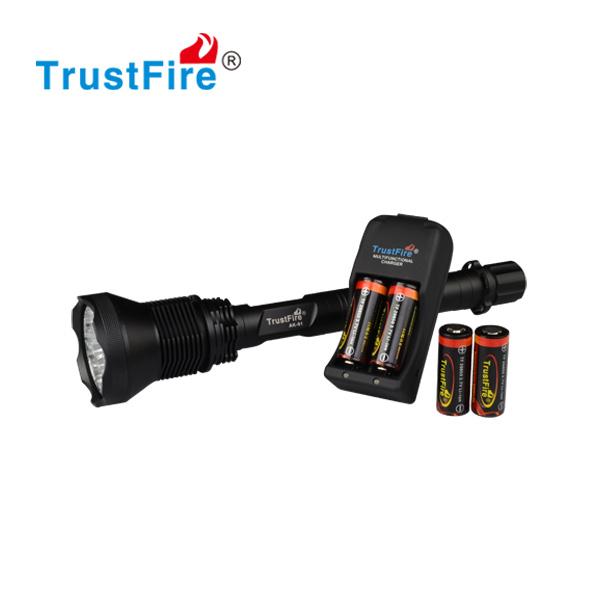 2016 New TrustFire AK-91 15*CREE XM-L2 LED Flashlight 18000 Lumen 5-Modes Super Bright Torches Including 26650 Battery Charger