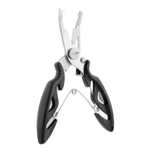 Fishing Pliers Scissors Line Cutter Hook Tackle Accessories Black Sports F00102 SPDH