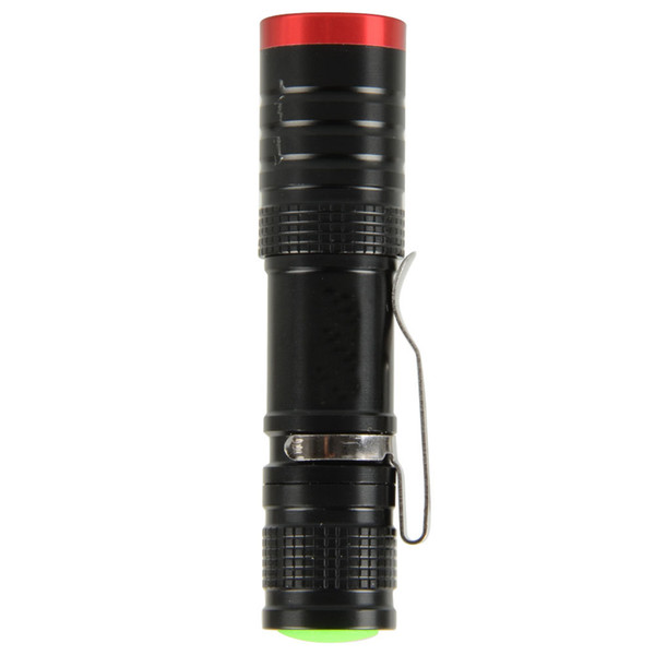 Red Head 1200lm X-ML Q5 LED 3-Mode Zoomable Mini Flashlight Torch F00298 SPDH