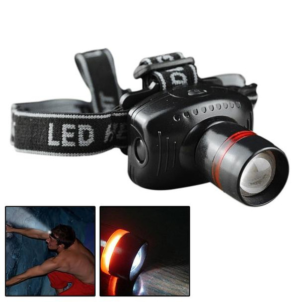 Adjustable Headlight LED Flashlight Focus Strap For Camping Lamp LED F00269 SPDH