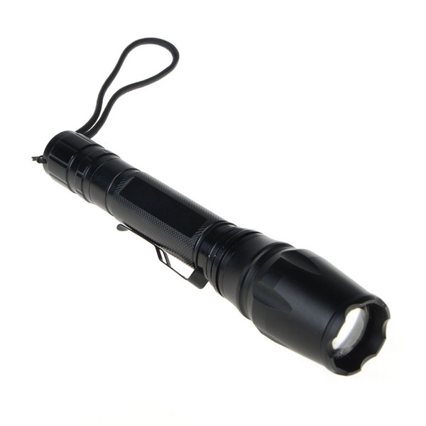 2200LM CREE XM-L T6 LED Zoomable Focus Flashlight Light F00225 SPDH