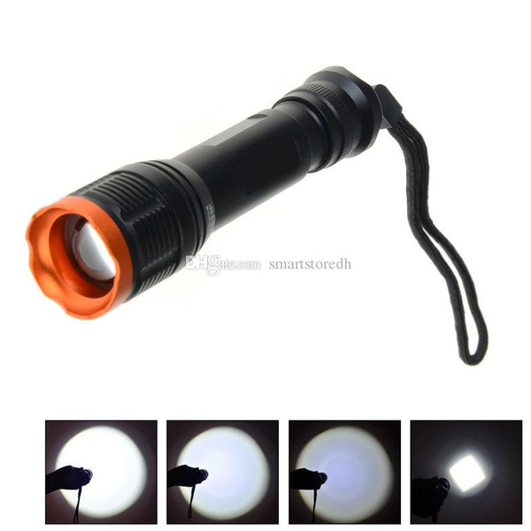 Waterproof 2000Lm XML T6 LED Zoomable Flashlight Torch+Batery+Charger F00402 SPDH