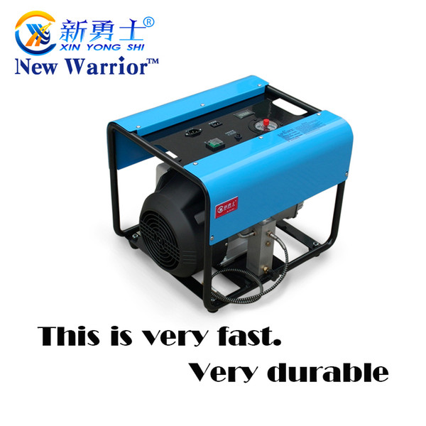 4500PSI 300bar 30mpa Adjustable auto stop function Electric double Cylinder air compressor for PCP air tank gas filling 1 pcs