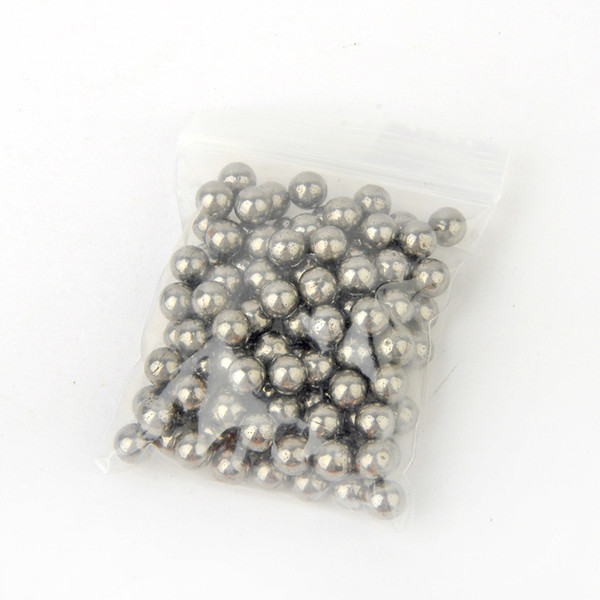 Slingshot Steel Ball 8mm Carbon Steel Ball High-brightness Polishing Oil-free Outdoor Slingshot Steel Ball Pack of 100