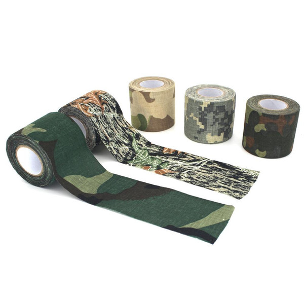 Tactical 4.5CMx5M Camo Wrap Outdoor Hunting Bionic Tape Waterproof ACU Camouflage Hunting Gun Accessories Bicycle Decoration