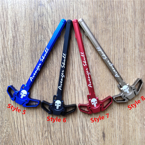 Free Shipping Butterfly style Metal Charging Handle poignee airsoft for WA G&P PTW M4 M16 Series Airsoft GBB airsoft m16 223