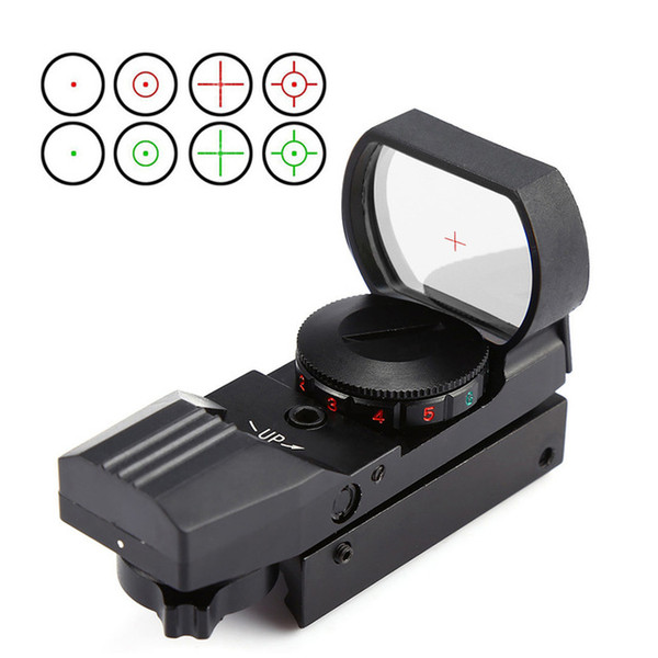 Sale Riflescope Hunting Holographic Red Green Dot Sight Reflex 4 Reticle Tactical Scope Gun Hunting Accessories