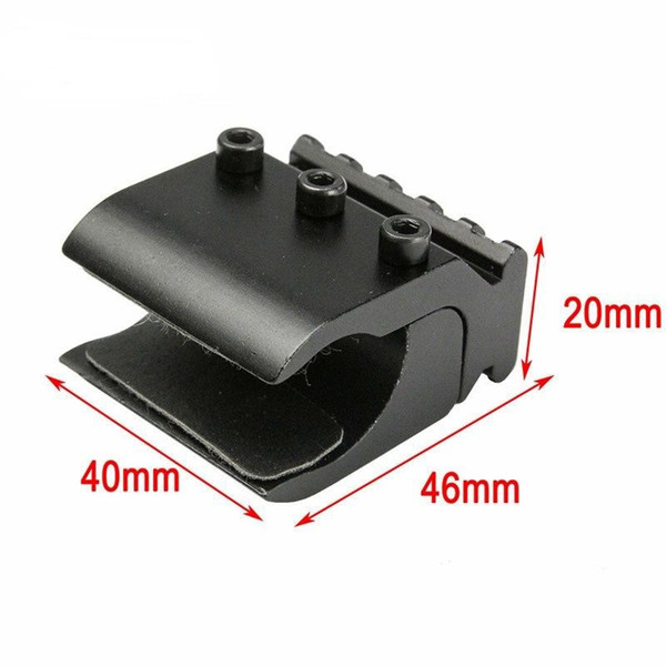 Outdoor Hunting Tactical Rail Base Adapter Rifle Gun Scope Converter Laser Sight Base Flashlight Mount 20mm Accessories