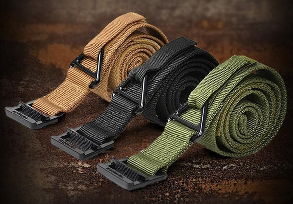 CQB Rescue Riggers Military Equipment Blackhawk Tactical Belt Men Casual Combat Outdoor Nylon Military Belts Adjust