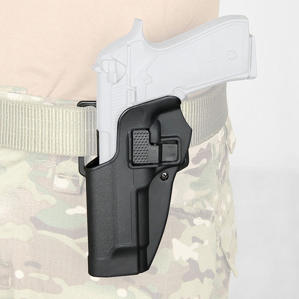 New Arrival Tactical Holster M92 Left Hand Holster for Hunting Shooting Free Shipping Black Tan Color CL7-0106