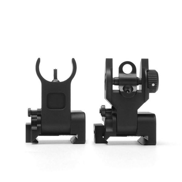 Funpowerland High quality Trinity Force Flip Up Front and Rear Back up Iron Sight Free Shipping