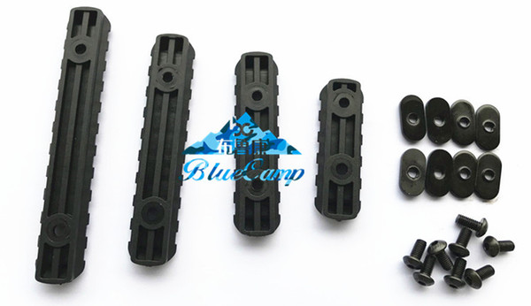 Good Quality 4-Piece Rail Set For MP PTS M-O-E Handguard Black/Dark Earth/