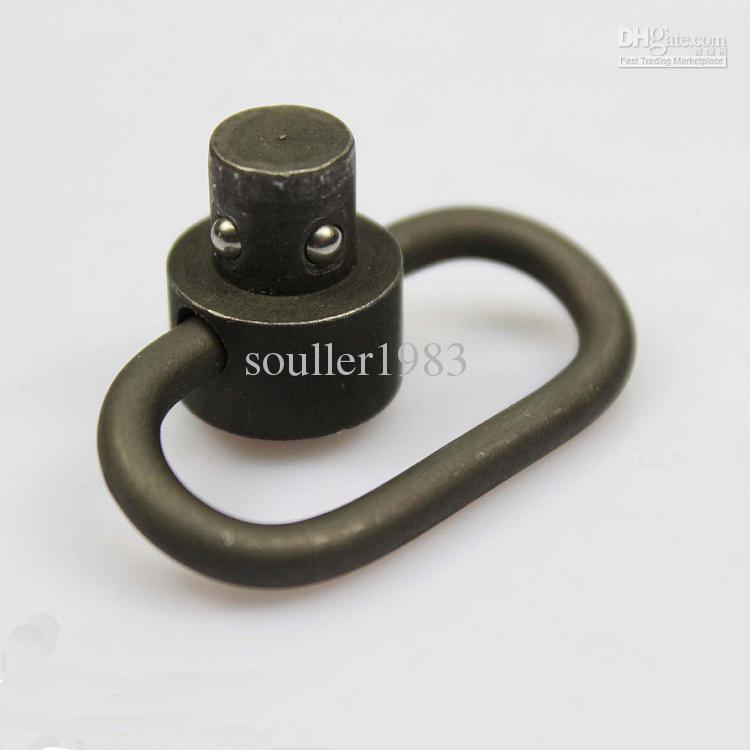 Quick Release QD Sling Swivel Push Button 1.25 inch Loop Mount With Opp Bag Free Shipping