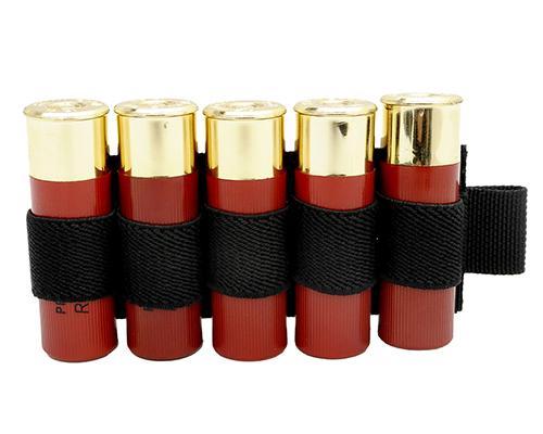 1000D Portable Shell Reload Strip Shotgun Bullet Pouch Ammo Carrier Airsoft Tactical Hunting Rifle 5 Shells Cartridge Holder