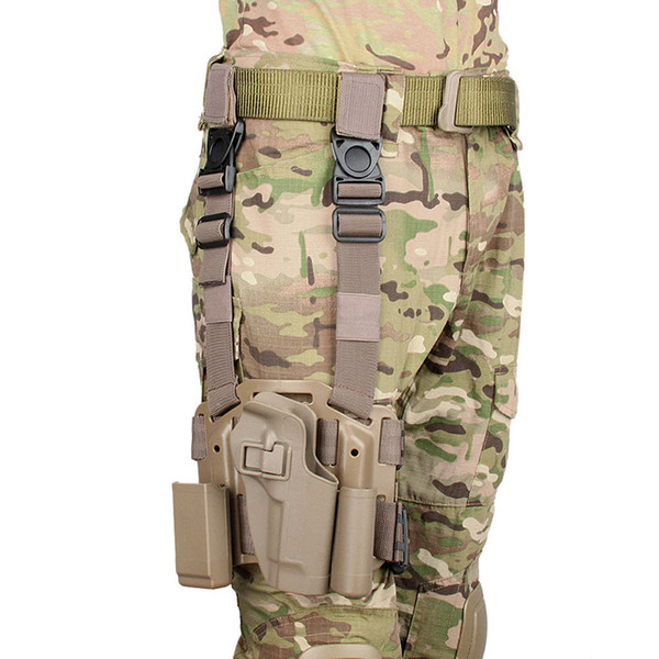 New Arrival Tactical 92/95 Holster Pistol Thigh Holster of Polymer Leg Holster with Platform Free Shipping CL7-0005